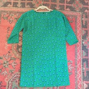 Ann Taylor Loft Petite XXS Bird Dress